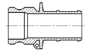 Штуцер БА31 (тип E)